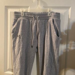 Grey Under Armor Sweatpants